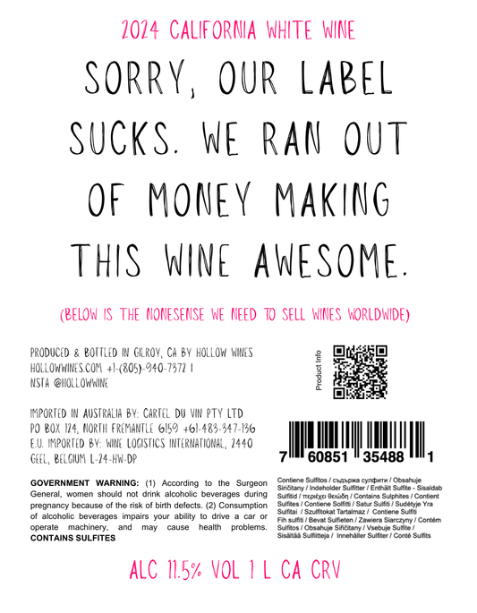 2024 California White Wine